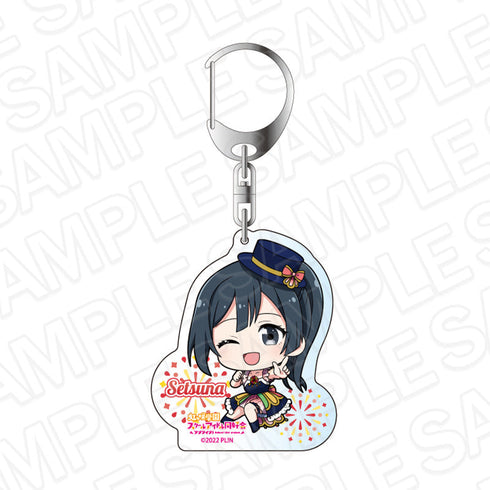 『ラブライブ!虹ヶ咲学園スクールアイドル同好会』アクリルキーホルダー 優木せつ菜 花火 デフォルメ ver.